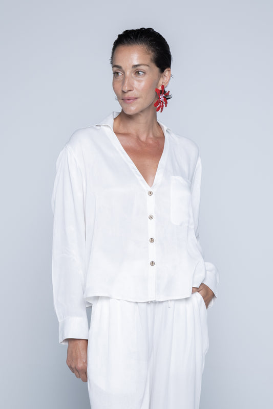 ADELA SHIRT - OFF WHITE