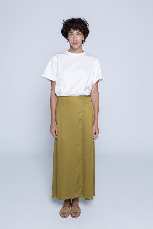 FLOR SKIRT - AVOCADO