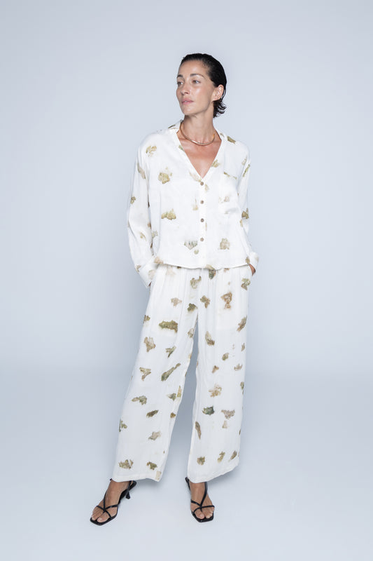 ADELA SHIRT - BRONZE MOSS