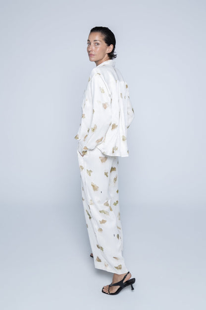 ADELA SHIRT - BRONZE MOSS - Amulen Lemun